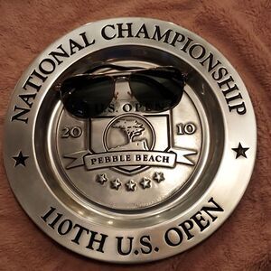 Pebble Beach U.S. Open 11" Metal Tray